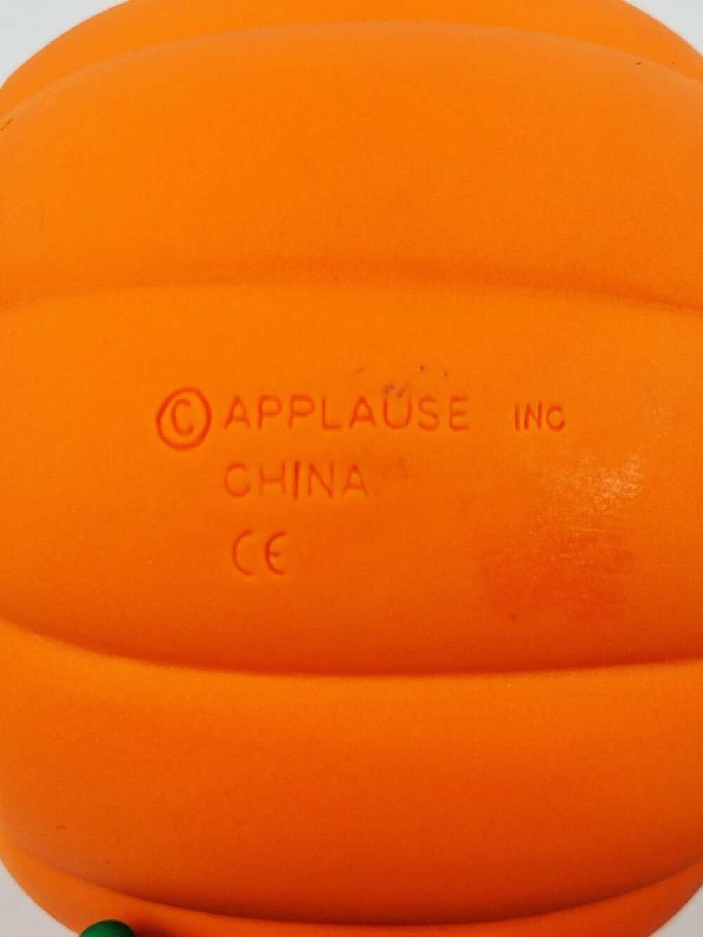 Applause Jack-O-Lantern Kids Mug Orange & Green Plastic Design 3.25" - Picture 5 of 6